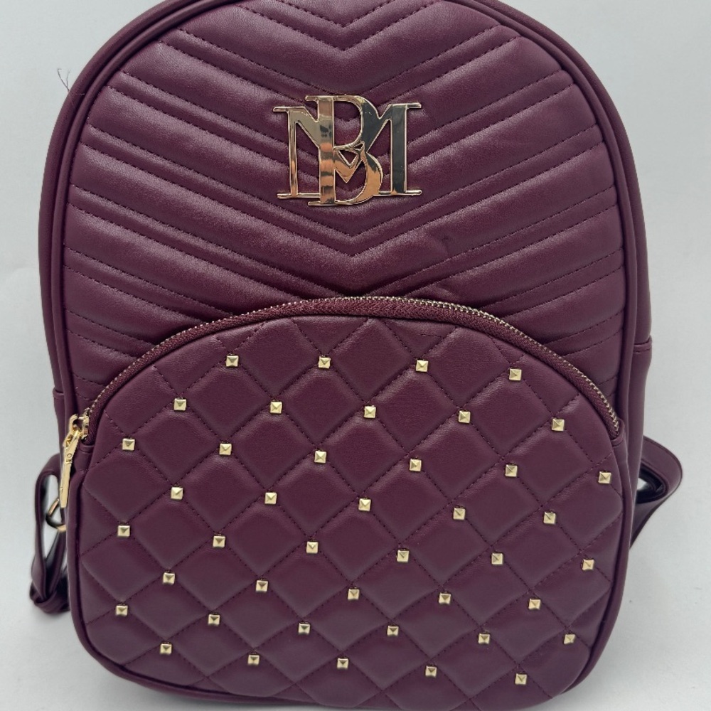 Plum Badgley Mischka Studded
Backpack